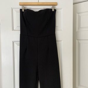 Fashion nova pinstripe jumpsuit